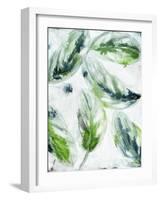 leaf scatter 2-Li Bo-Framed Giclee Print