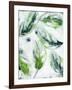 leaf scatter 2-Li Bo-Framed Giclee Print