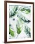 leaf scatter 2-Li Bo-Framed Giclee Print