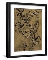 Leaf Scroll I-Tiffany Hakimipour-Framed Art Print