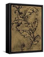 Leaf Scroll I-Tiffany Hakimipour-Framed Stretched Canvas