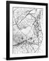 Leaf Skeleton BW-Design Fabrikken-Framed Photographic Print