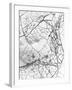 Leaf Skeleton BW-Design Fabrikken-Framed Premium Photographic Print