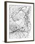 Leaf Skeleton BW-Design Fabrikken-Framed Premium Photographic Print