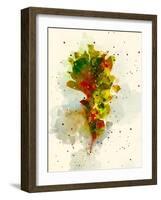 Leaf Study II-Chamira Young-Framed Art Print