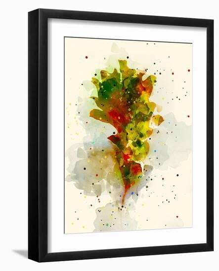 Leaf Study II-Chamira Young-Framed Art Print