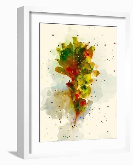 Leaf Study II-Chamira Young-Framed Art Print