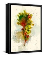 Leaf Study II-Chamira Young-Framed Stretched Canvas