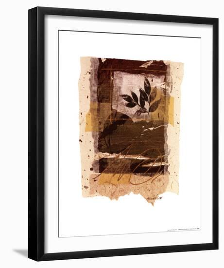Leaf Study IV-Marsh Scott-Framed Art Print
