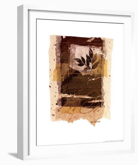 Leaf Study IV-Marsh Scott-Framed Art Print