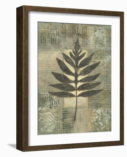 Leaf Textures I-Norman Wyatt Jr.-Framed Art Print