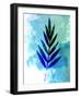 Leaf Watercolor-Jasmine Woods-Framed Art Print