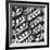 Leaflets Black Pattern-Cat Coquillette-Framed Giclee Print