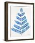 Leaflets in Blue – Cat Coqullette-Cat Coquillette-Framed Giclee Print