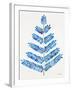 Leaflets in Blue ? Cat Coqullette-Cat Coquillette-Framed Art Print