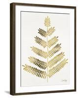 Leaflets in Gold – Cat Coqullette-Cat Coquillette-Framed Giclee Print