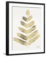 Leaflets in Gold – Cat Coqullette-Cat Coquillette-Framed Premium Giclee Print