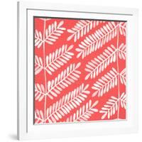 Leaflets Melon Pattern-Cat Coquillette-Framed Giclee Print