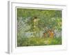 Leafy June, 1909 (Oil on Canvas)-Henry Scott Tuke-Framed Giclee Print