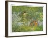 Leafy June, 1909 (Oil on Canvas)-Henry Scott Tuke-Framed Giclee Print