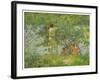 Leafy June, 1909 (Oil on Canvas)-Henry Scott Tuke-Framed Giclee Print