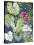 Leafy Jungle-Sandra Jacobs-Stretched Canvas