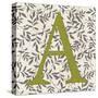Leafy Letter - A-Max Carter-Stretched Canvas