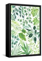 Leafy Medley-Elizabeth Rider-Framed Stretched Canvas