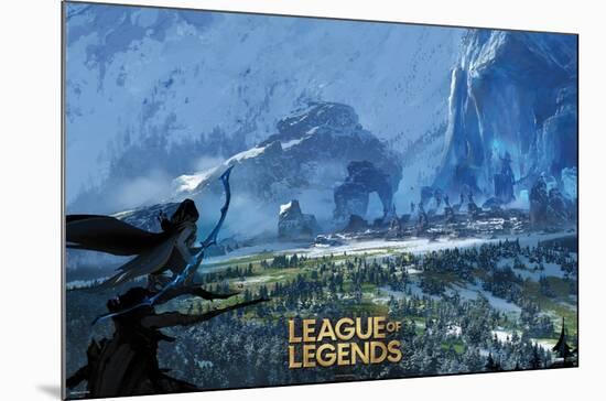 League of Legends - Freljord-Trends International-Mounted Poster