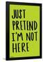 Leah Flores - Just Pretend-null-Framed Standard Poster