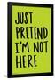 Leah Flores - Just Pretend-Trends International-Framed Poster