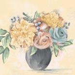Bright Florals 3-Leah Noel Art-Art Print