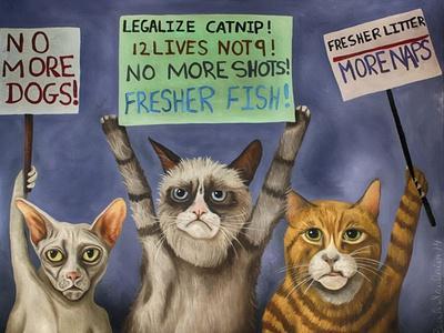 Cats on Strike