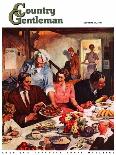 "Second Helping," Country Gentleman Cover, September 1, 1947-Lealand Gustavson-Laminated Giclee Print