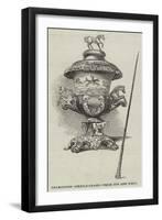 Leamington Steeple-Chase, Prize Cup and Whip-null-Framed Premium Giclee Print