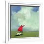 Lean into the Wind-Nancy Tillman-Framed Art Print