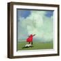 Lean into the Wind-Nancy Tillman-Framed Art Print