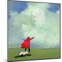 Lean into the Wind-Nancy Tillman-Mounted Art Print