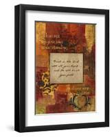 Lean Not Autumn Blooms-Smith Haynes-Framed Art Print