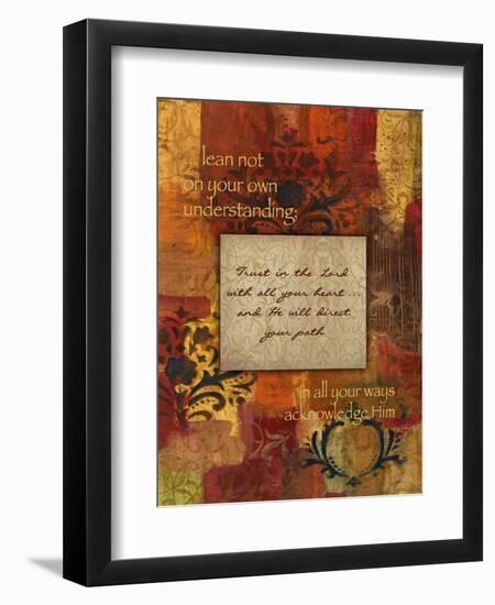 Lean Not Autumn Blooms-Smith Haynes-Framed Art Print