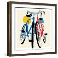 Lean On Me-Jenny Frean-Framed Giclee Print