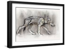 Lean Pup (Arabian Wolf), 2009-Mark Adlington-Framed Giclee Print