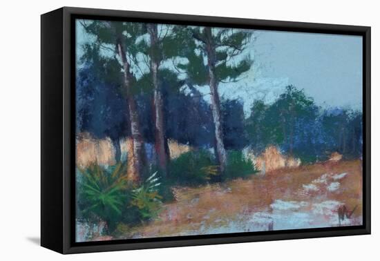 Lean to the Left, Julington Durbin Preserve Series-Marie Marfia Fine Art-Framed Stretched Canvas