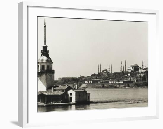 Leander's Tower, Constantinople-null-Framed Photographic Print