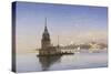 Leander's Tower with Constantinople Beyond-Carl Neumann-Stretched Canvas