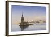 Leander's Tower with Constantinople Beyond-Carl Neumann-Framed Giclee Print