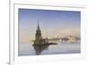 Leander's Tower with Constantinople Beyond-Carl Neumann-Framed Giclee Print