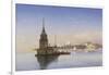 Leander's Tower with Constantinople Beyond-Carl Neumann-Framed Giclee Print