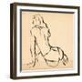 Leaning Lines I-Jennifer Parker-Framed Art Print