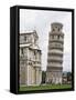 Leaning Tower Next to the Duomo Pisa, Pisa, Italy-Dennis Flaherty-Framed Stretched Canvas